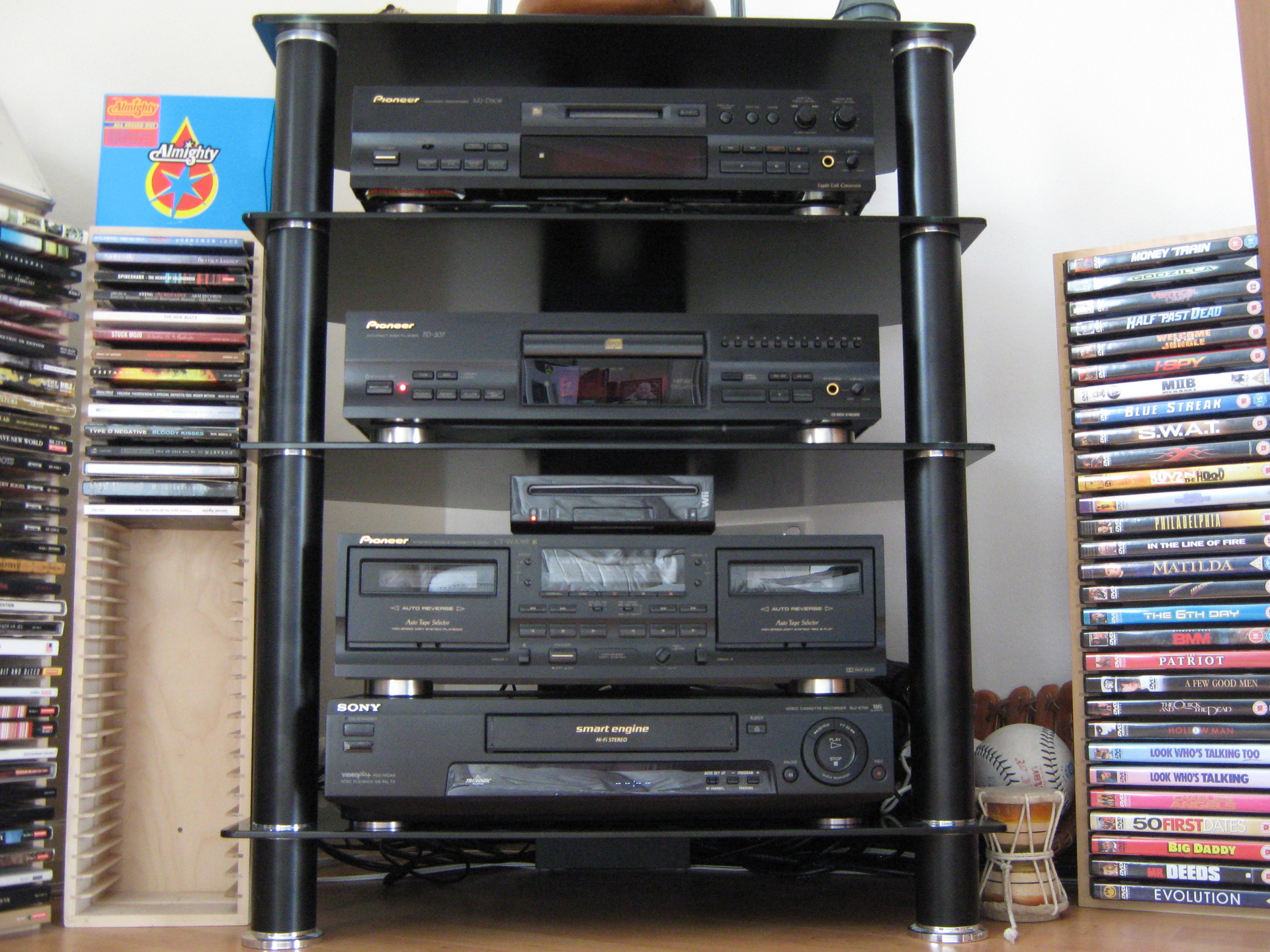 Glacialpath's Home Theater Gallery - New set up with new AV Reciever ...