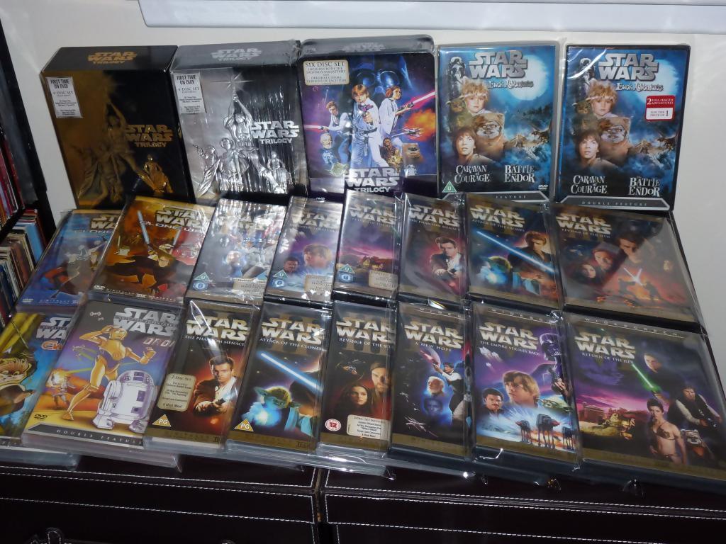 star wars dvd collection