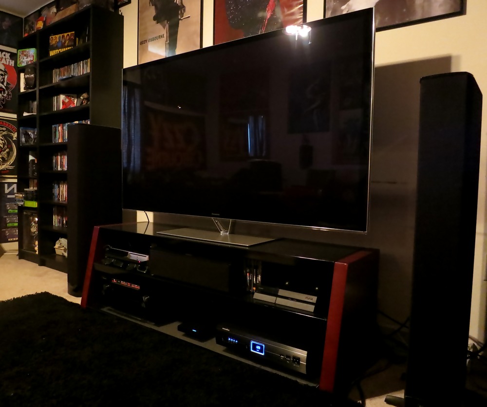 definitive technology home theater setup