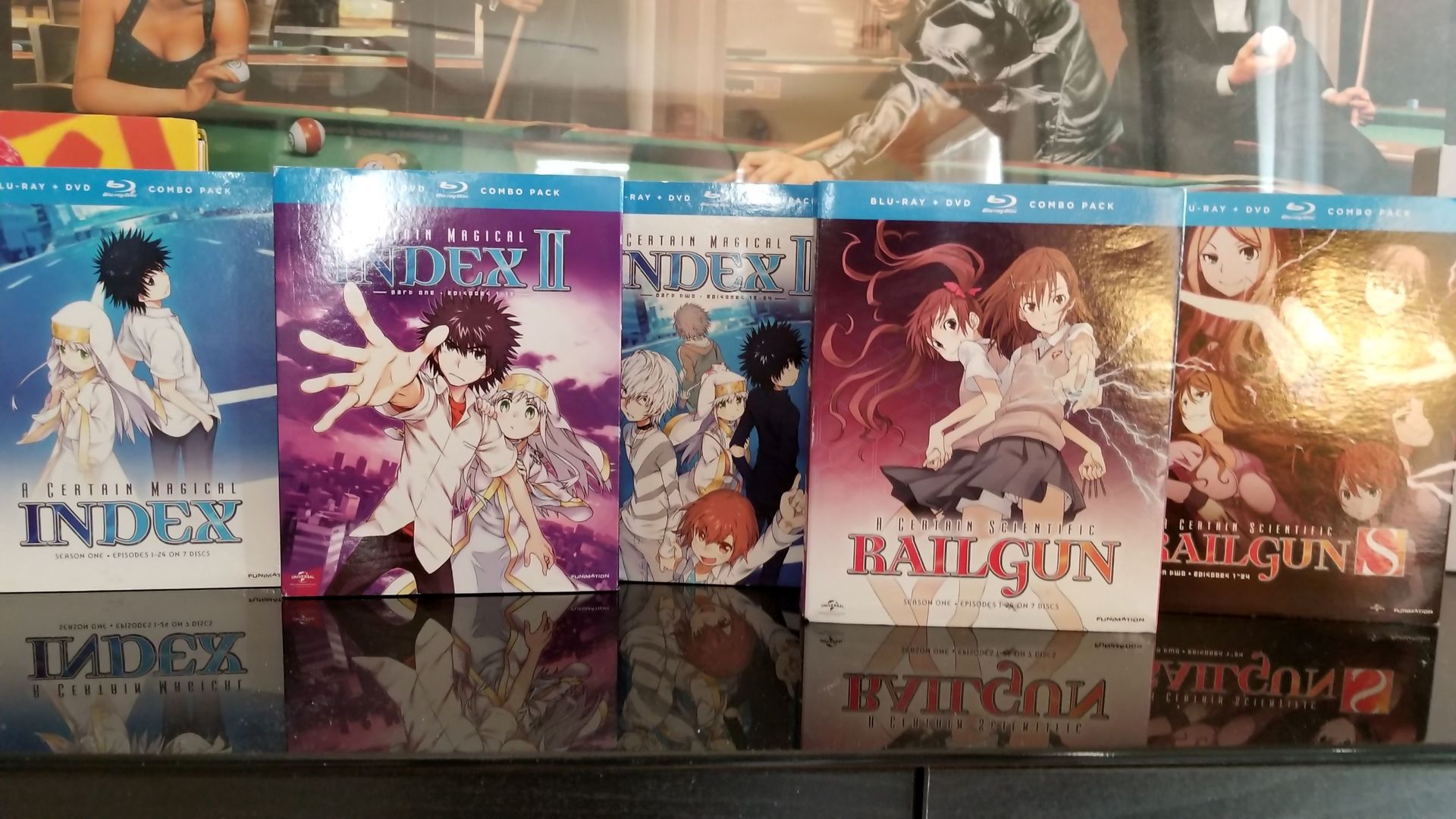  A Certain Scientific Railgun Complete Season 2 Collection (Episodes  1-24) Blu-ray/DVD Combo : Movies & TV