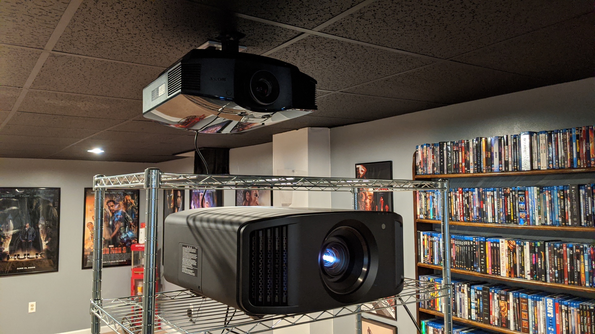 Projector Setup Full jruc03's Home Theater Gallery - Updated 4k Projector setup (57 photos)
