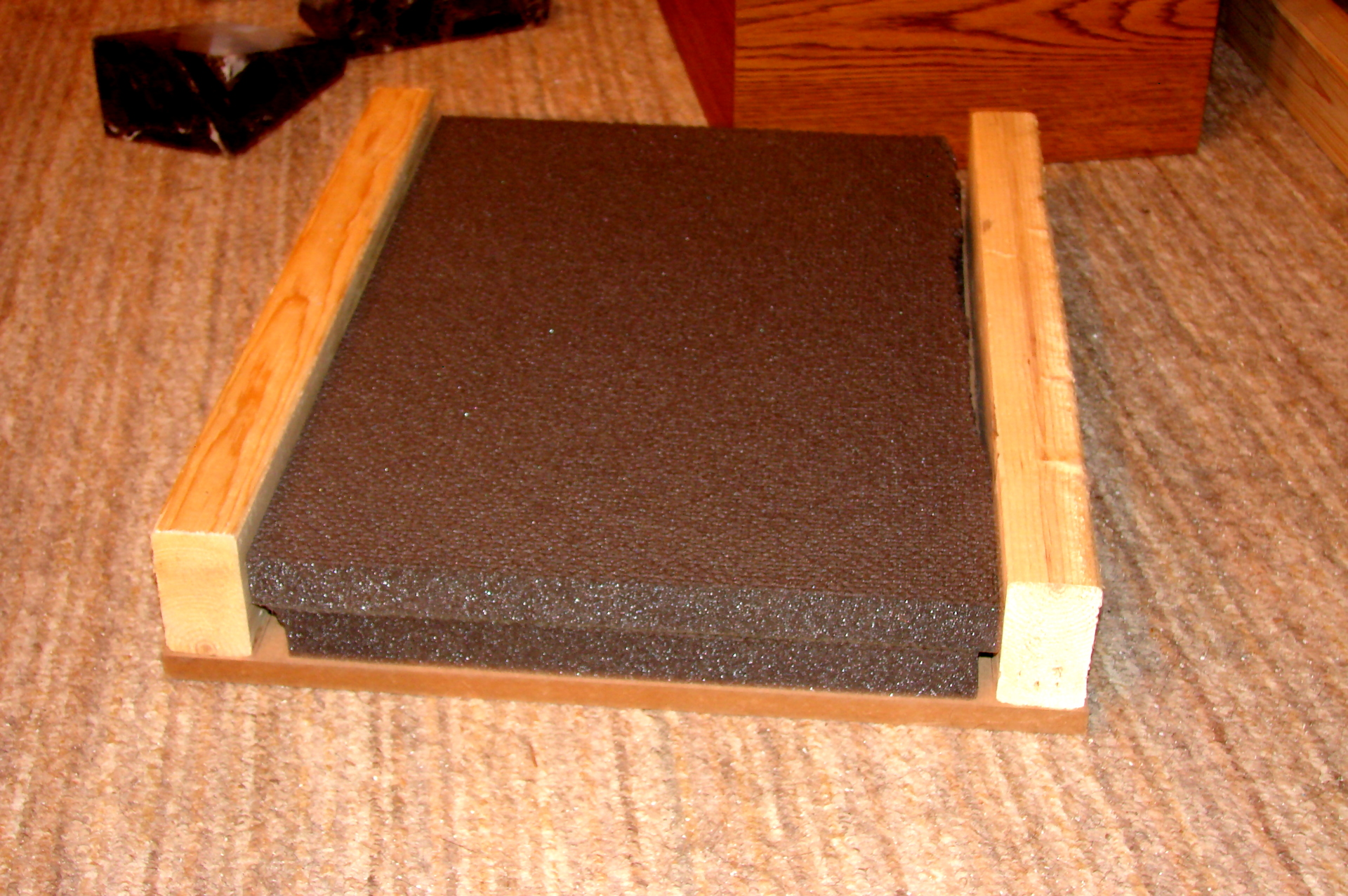 Aerodude73's Home Theater Gallery - Feb 2010 - DIY Sub Riser, New PA ...