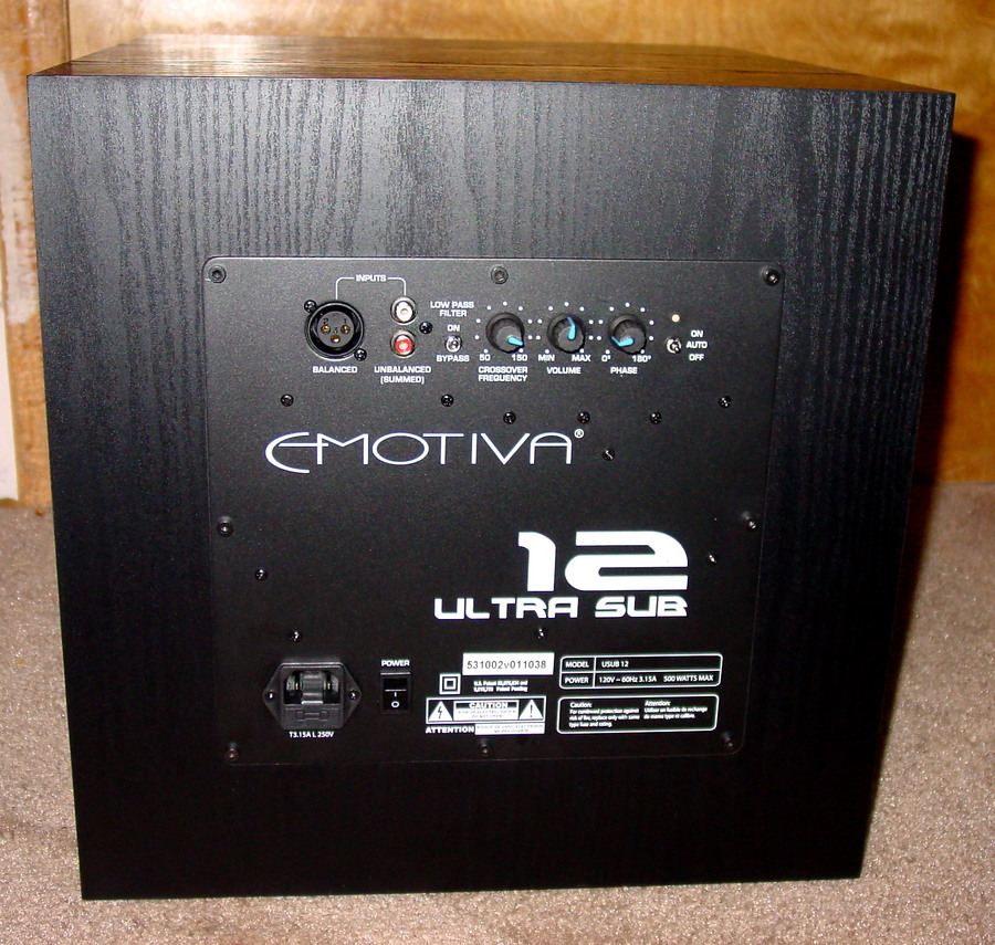 emotiva ultra sub 12