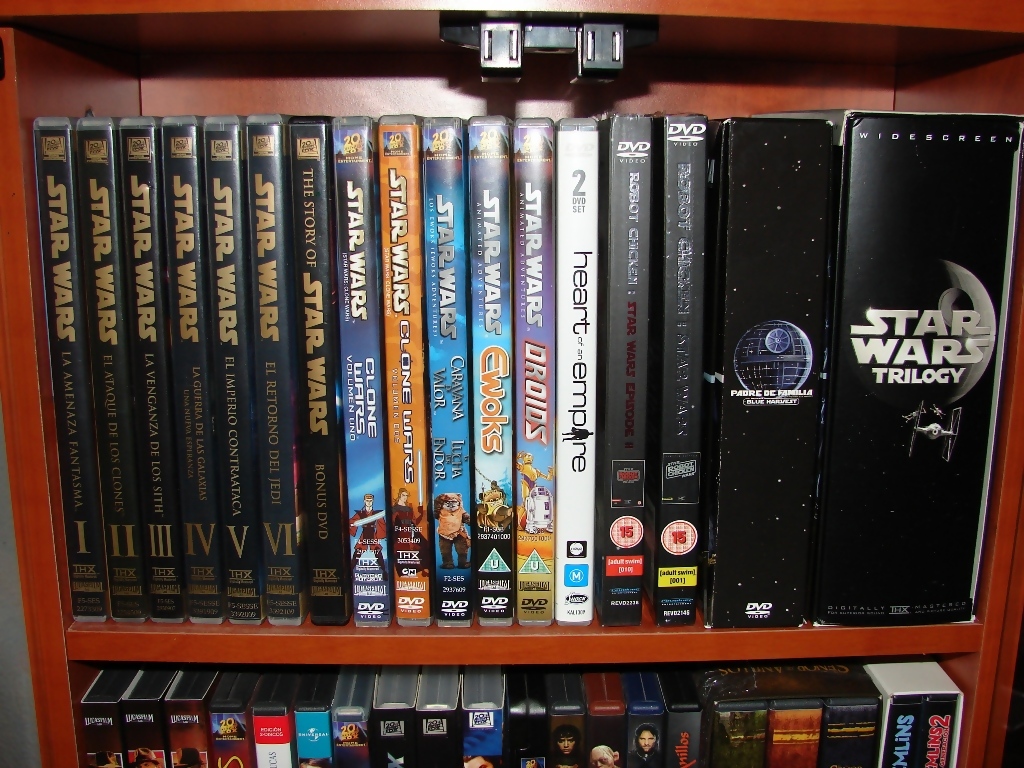 star wars dvd collection