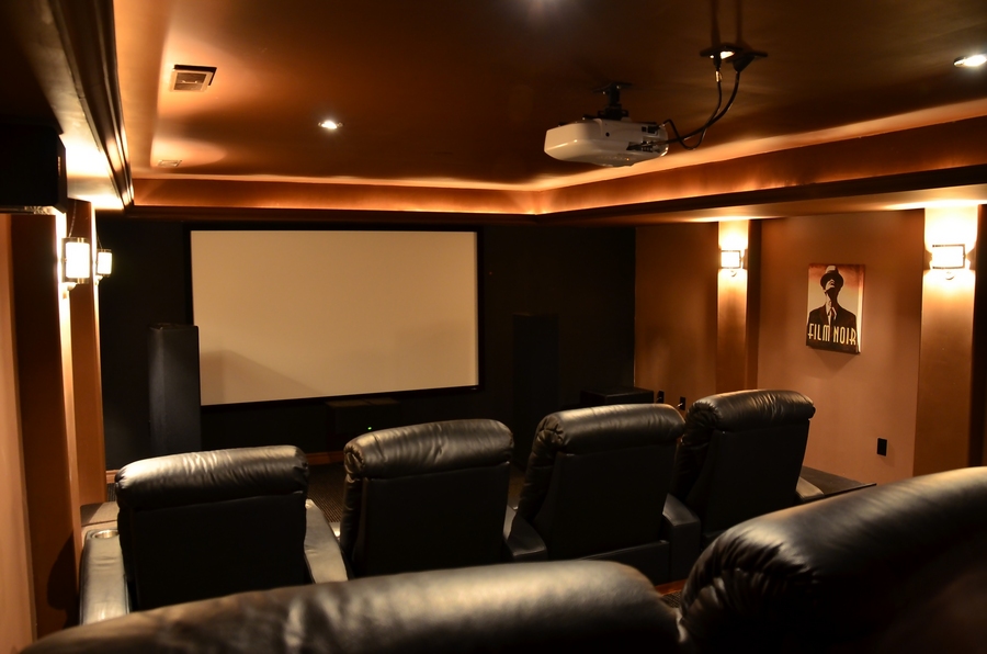 GeoffW's Home Theater Gallery - Basement Home Theater (35 photos)