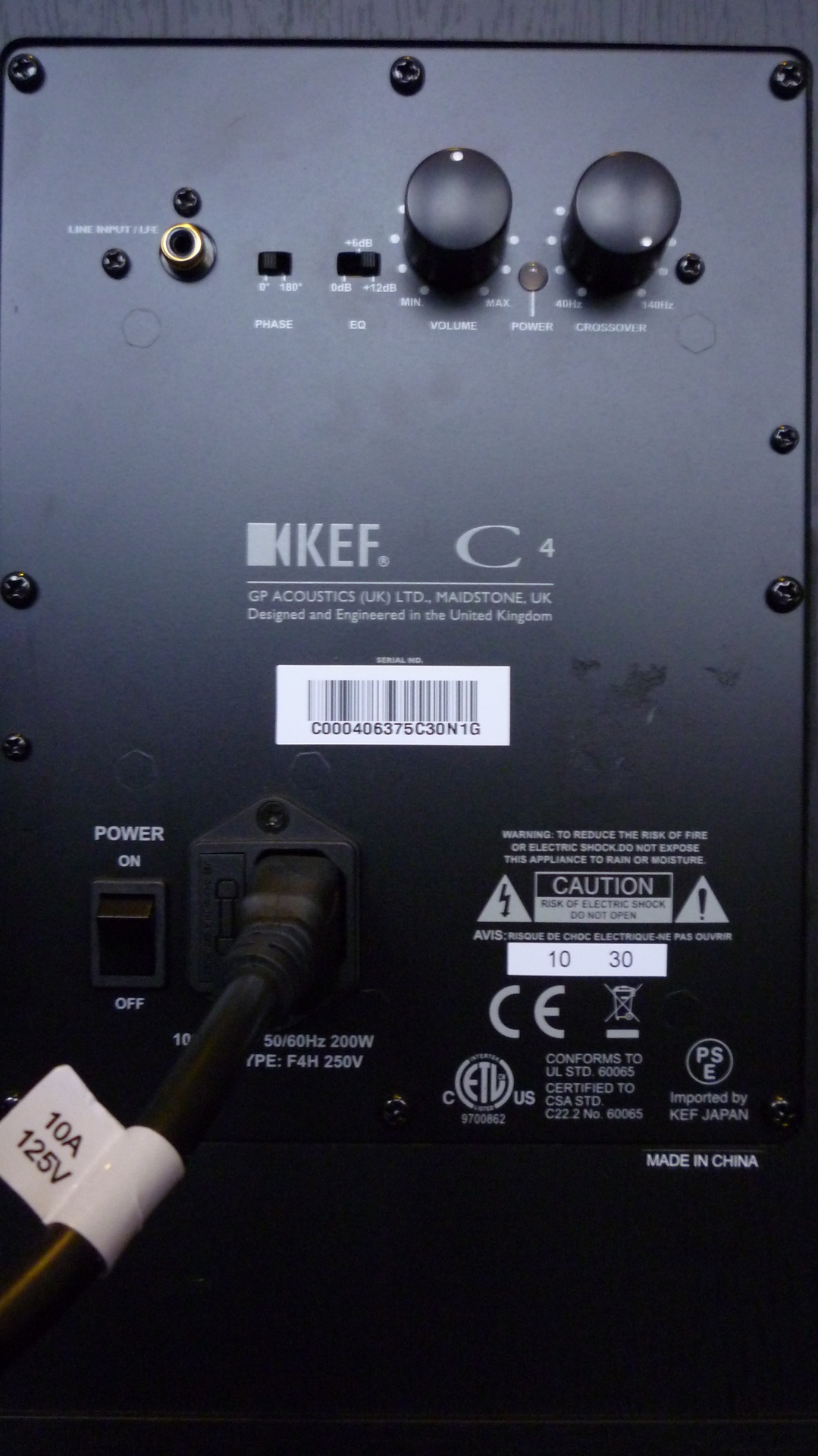 mangosta's Home Theater Gallery KEF C Series/Yamaha Current Setup