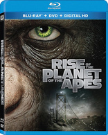 Rise of the Planet of the Apes Blu-ray (Blu-ray + DVD)