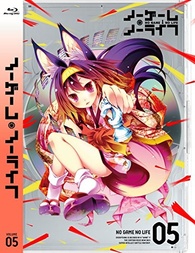 No Game No Life Vol 5 Blu Ray ノーゲーム ノーライフ Vol 5 Episodes 9 10 Japan