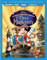 Mickey, Donald, Goofy: The Three Musketeers (Blu-ray Movie)