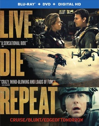 Edge of Tomorrow Blu-ray (Live. Die. Repeat.)