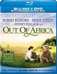 Out of Africa Blu-ray (Blu-ray/DVD Combo) (Canada)