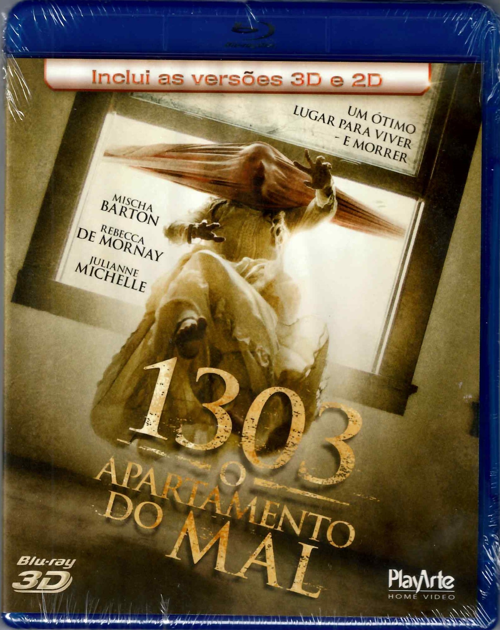 Apartment 1303 3D Blu-ray (1303: O Apartamento Do Mal 3D) (Brazil), image size:1595x2011
