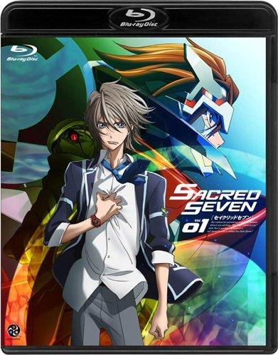 Sacred Seven Vol. 1 Blu-ray (セイクリッドセブン | Deluxe Limited