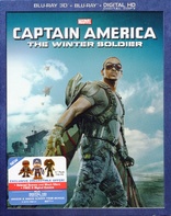 Captain America: The Winter Soldier 3D (Blu-ray Movie)