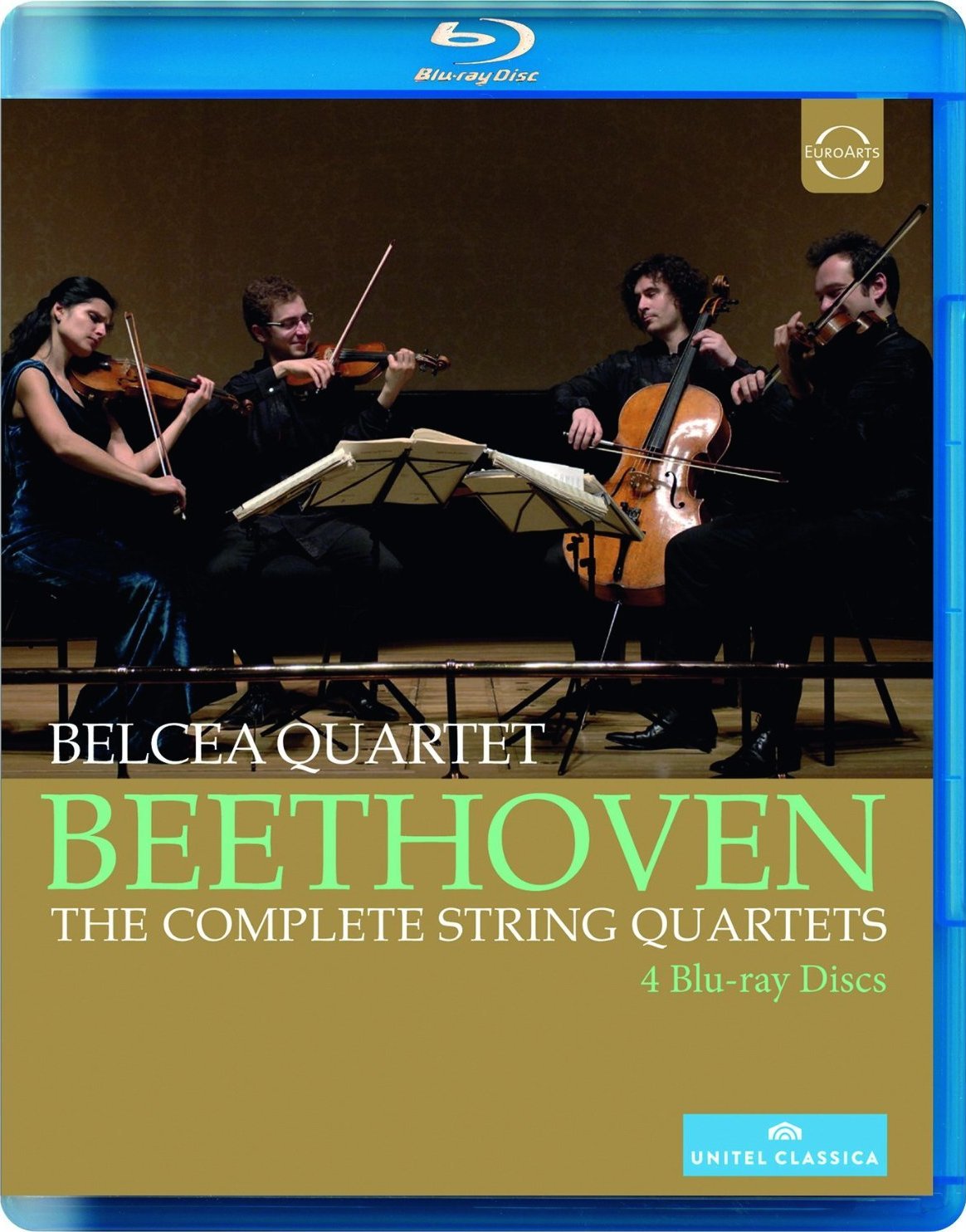 Beethoven: Complete String Quartets Blu-ray (Belcea String Quartet)