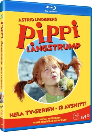 Pippi Långstrump Blu-ray (Astrid Lindgren Collection) (Sweden)