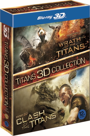 Clash Of The Titans And Wrath Of The Titsns 3d Sets Lot Of 2