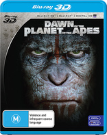 Dawn of the Planet of the Apes 3D (Blu-ray Movie), temporary cover art