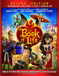 The Book of Life 3D Blu-ray (Blu-ray 3D + Blu-ray + DVD + Digital HD)