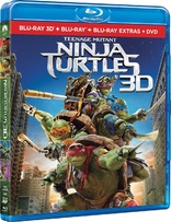 Teenage Mutant Ninja Turtles 3D (Blu-ray Movie)