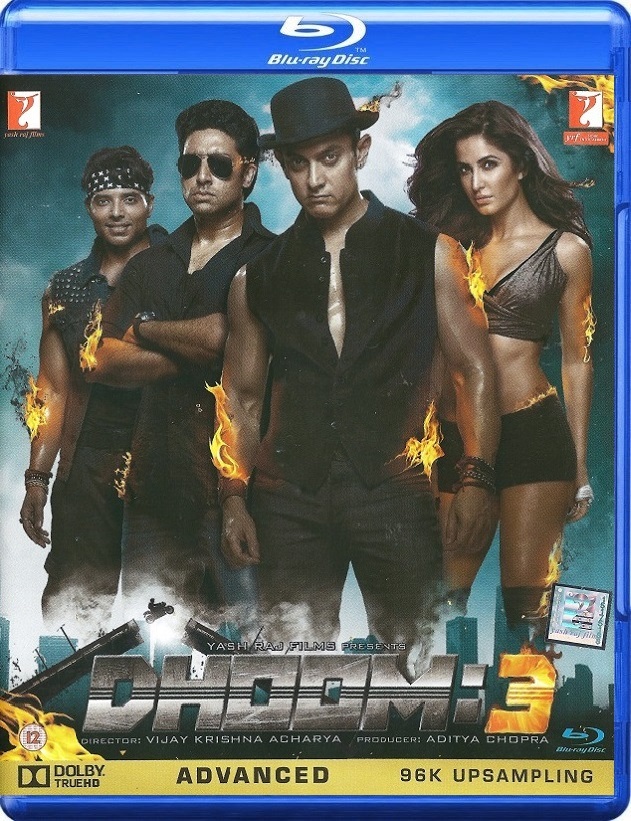 Dhoom 3 Blu ray India