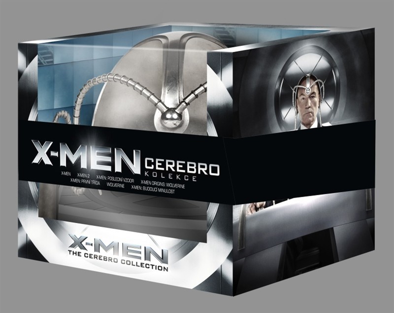 X-Men: The Cerebro Collection Blu-ray (DigiPack) (Czech Republic)