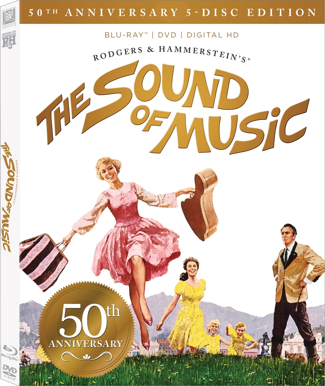The Sound Of Music Blu Ray Release Date March 10 15 50th Anniversary Ultimate Collector S Edition