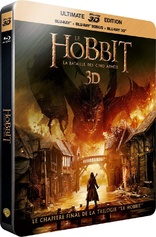 The Hobbit: The Battle of the Five Armies 3D (Blu-ray Movie), temporary cover art