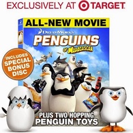 Penguins of Madagascar Blu ray Target Exclusive