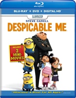 Despicable Me Blu-ray (Blu-ray + DVD + Digital)