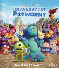 Monsters University Blu-ray (Uniwersytet Potworny) (Poland)