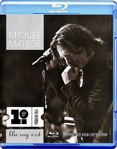 Influencia motor Queja Miguel Mateos: Primera Fila Blu-ray (Blu-ray + CD) (Mexico)