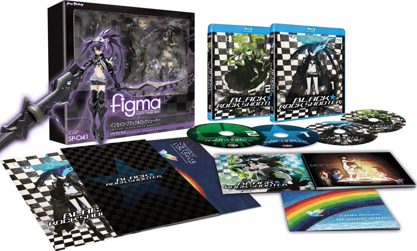 Black Rock Shooter Blu-ray (Édition Exclusive Insane Figma A5