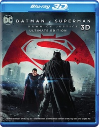 Batman v Superman: Dawn of Justice 3D Blu-ray (plus Extended Cut on 2D  Blu-ray)