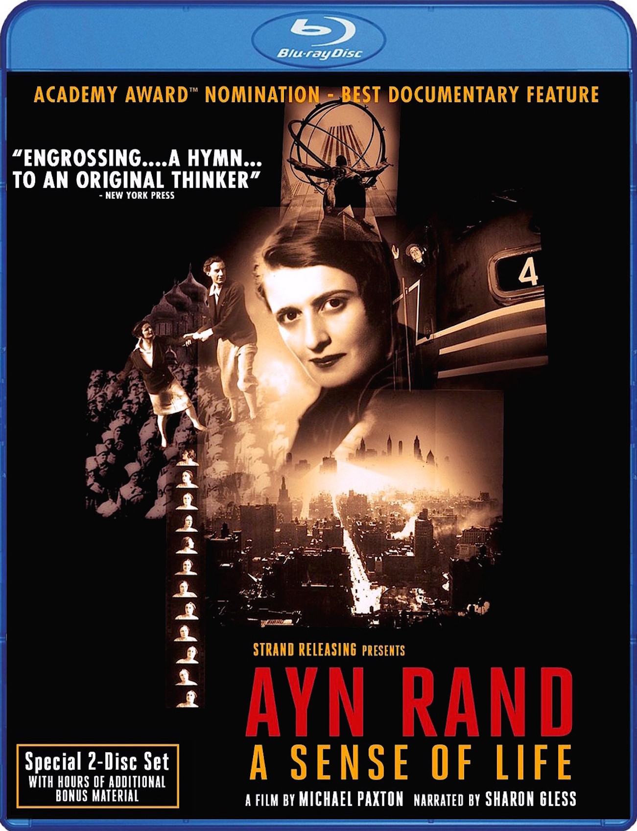 Ayn Rand: A Sense of Life Blu-ray