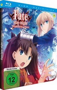 Fate Stay Night 14 Unlimited Blade Works Vol 3 Blu Ray Inkl Soundtrack Limited Edition Germany