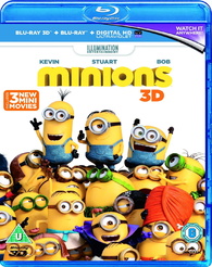 Minions 3D Blu-ray (Blu-ray 3D + Blu-ray) (United Kingdom)