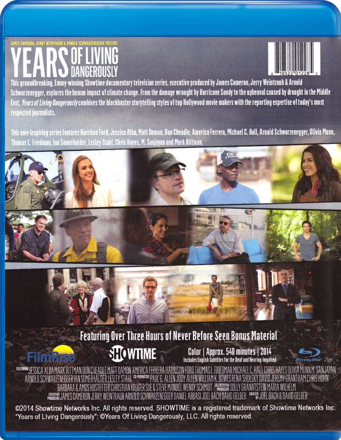 Years of Living Dangerously: The Complete Series Blu-ray