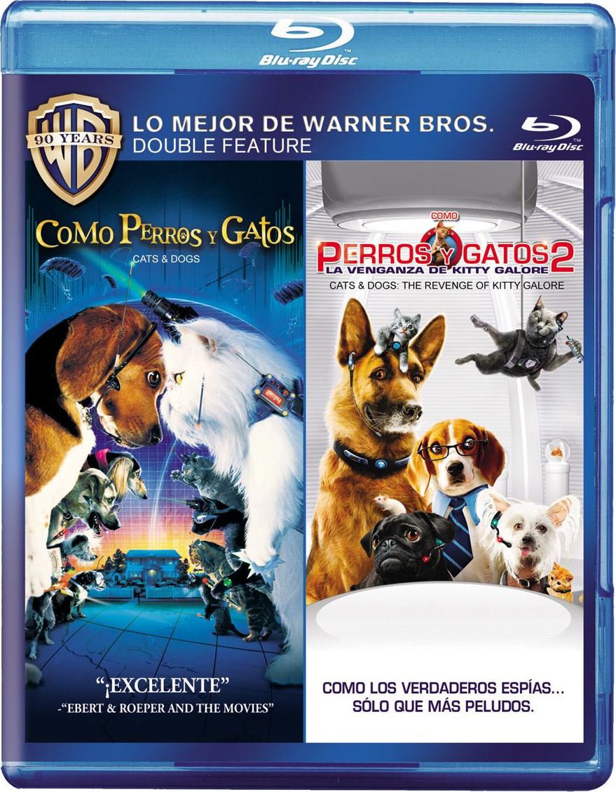 Cats & Dogs: 3-Movie Collection (2001-2020) Como Perros y Gatos: Colección de 3 Películas (2001-2020) [AC3 5.1 + SUP/SRT] [Blu Ray-Rip] [DVD-RIP] 137166_front