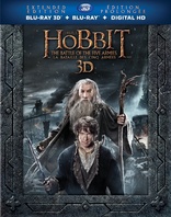 The Hobbit: The Battle of the Five Armies 3D (Blu-ray Movie), temporary cover art