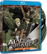 Ataque A los Titans Vol 1 Episodes 1-4 - Blu-Ray + DVD Spanish