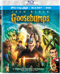 Goosebumps 3D Blu-ray (Blu-ray 3D + Blu-ray + DVD)