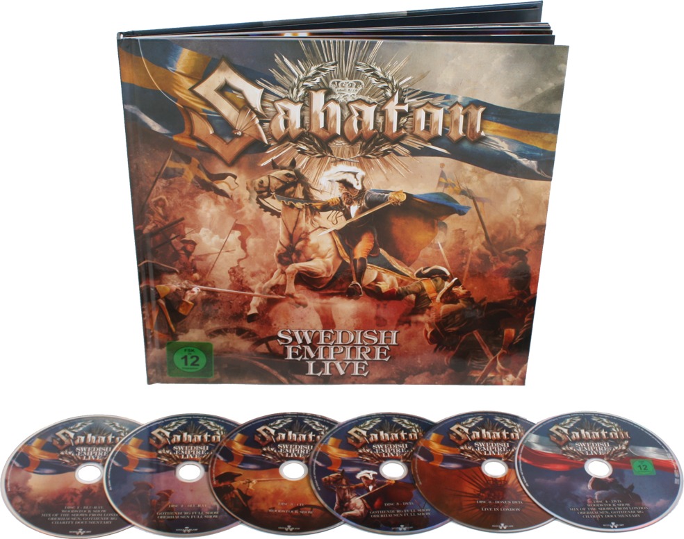 Sabaton: Swedish Empire Live Blu-ray (DigiBook) (Germany)