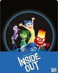 Inside Out 3D Blu-ray (SteelBook) (Italy)