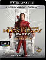 The Hunger Games: Mockingjay - Part 2 4K (Blu-ray Movie)