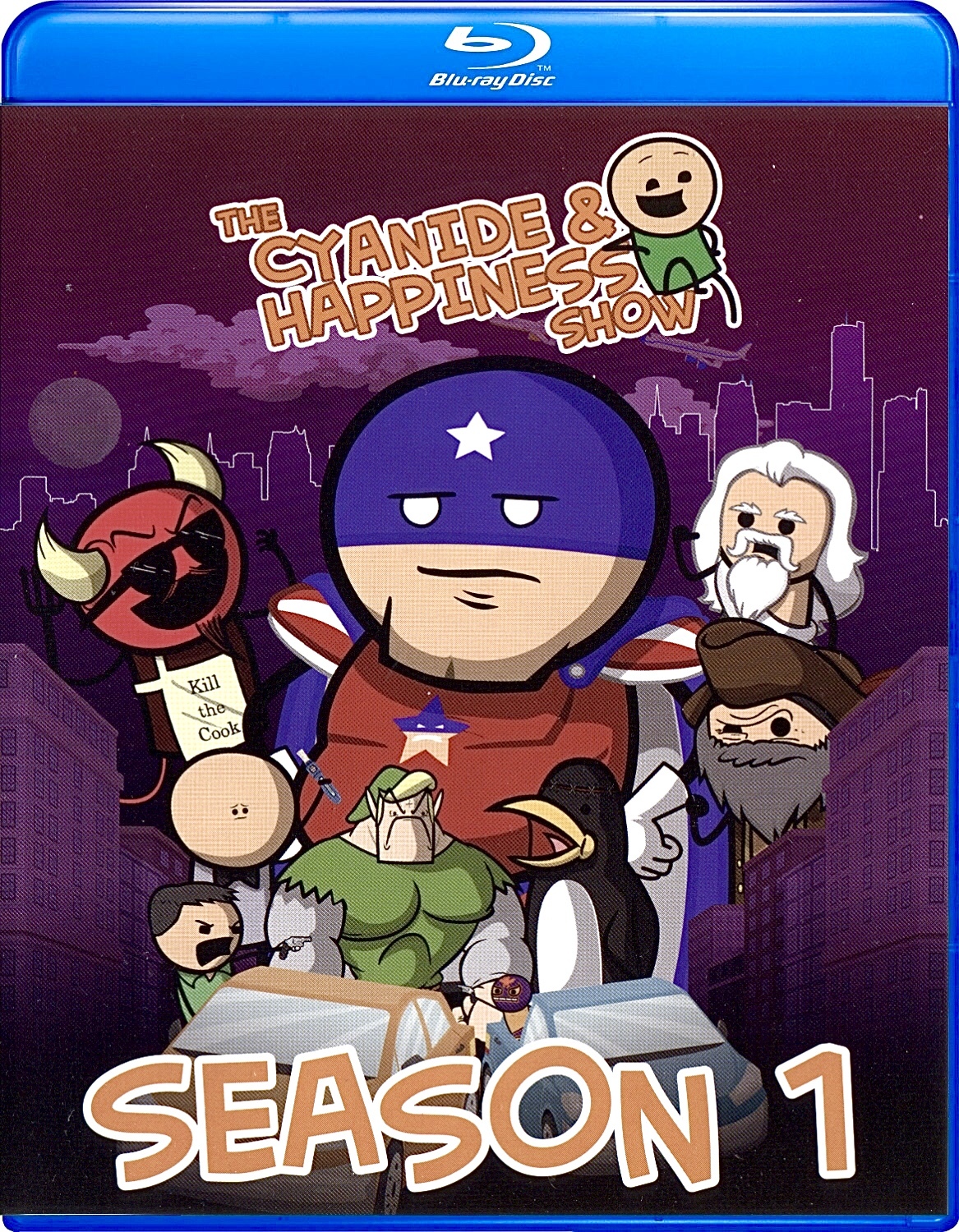 The Cyanide and Happiness Show: Season 1 Blu-ray