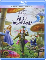 Alice in Wonderland Blu-ray (Blu-ray + DVD + Digital HD)