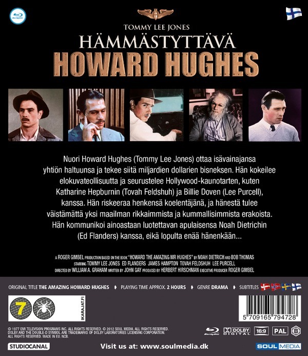 The Amazing Howard Hughes Blu-ray (Hämmästyttävä Howard