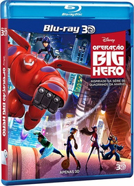 Big Hero 6 3D Blu-ray (Operação Big Hero 3D) (Brazil)