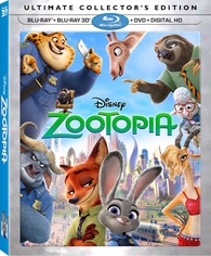 Zootopia 3D Blu-ray (Ultimate Collector's Edition)